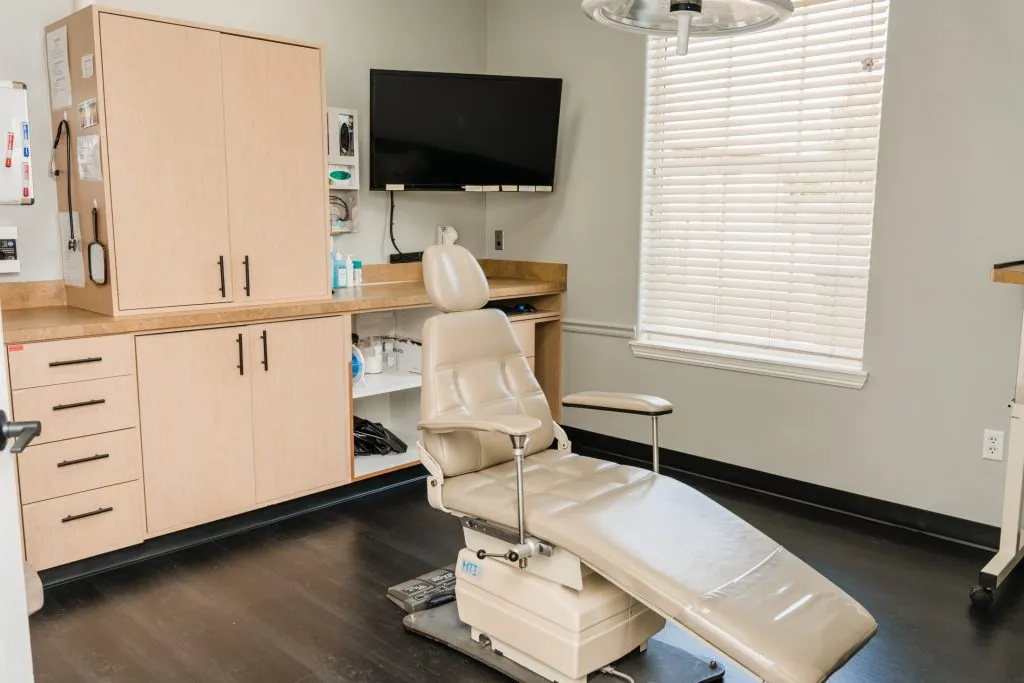 The doctor's office